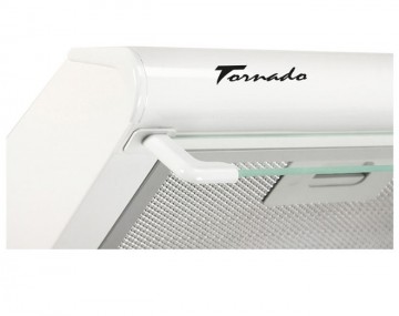 Poza Hota traditionala Tornado Bona 10 (50) LED, 1 motor, latime 50 cm, absorbtie 380 m3/ora, filtru anti-grasimi aluminiu 5 straturi, Alb