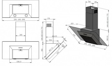 Poza Hota Decorativa KA160 60cm Pyramis 100243031PY