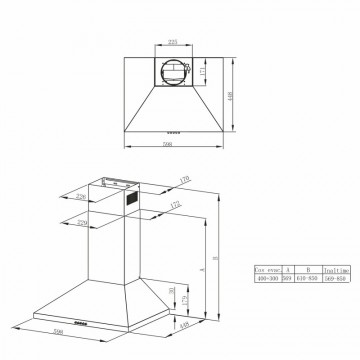 Poza Hota decorativa Pyramis MDSC inox 202300373