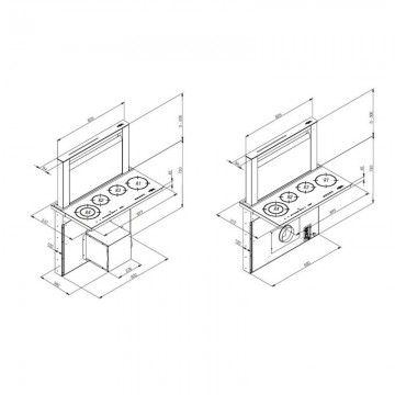 Poza Ansamblu Design SUPREMA DownDraft KA5001 PC 990515009NT