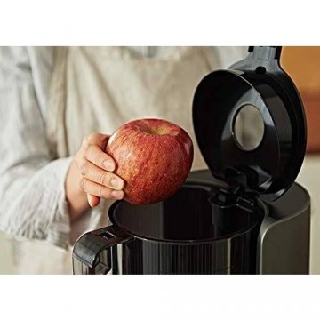 Poza Storcator de fructe Hurom H200-DBEA03, 150 W, 43 Rotatii/min (Negru/Argintiu)