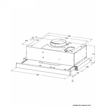 Poza Hota telescopica Pyramis MDER Power Inox 202300291