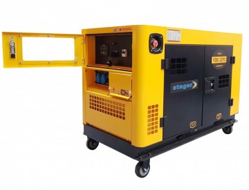 Poza Generator insonorizat Stager YDE12TD diesel monofazat 8.5kVA, 37A, 3000rpm