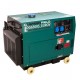 Poza Generator de curent diesel Greenfield LDG6500S EUROV PLUS, cu carcasa insonorizanta, stationar, monofazat, 5.5 kVA, automatizare trifazata