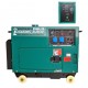 Poza Generator de curent diesel Greenfield LDG6500S_EUROV, cu carcasa insonorizanta, stationar, monofazat, 5.5 kVA, automatizare