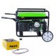 Poza Generator de curent pe benzina Greenfield G-EC11000PEW3-C+ATS_11000, portabil, 400/230V, 9.2 kVA, pornire electrica automatizata, cu panou ATS